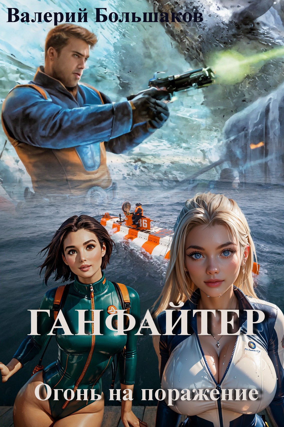 Обложка книги Ганфайтер. Огонь на поражение