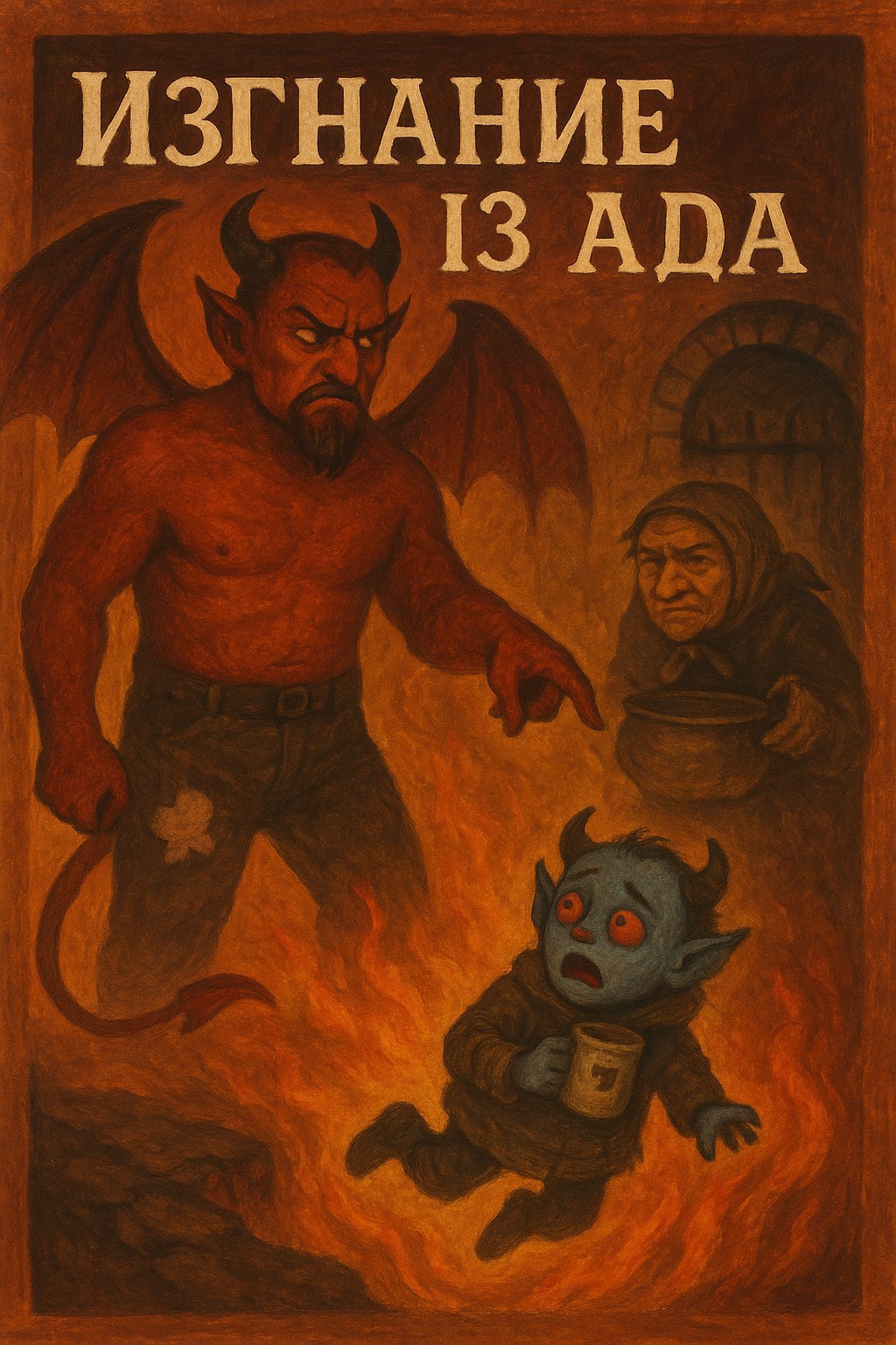 Обложка книги Изгнание из ада