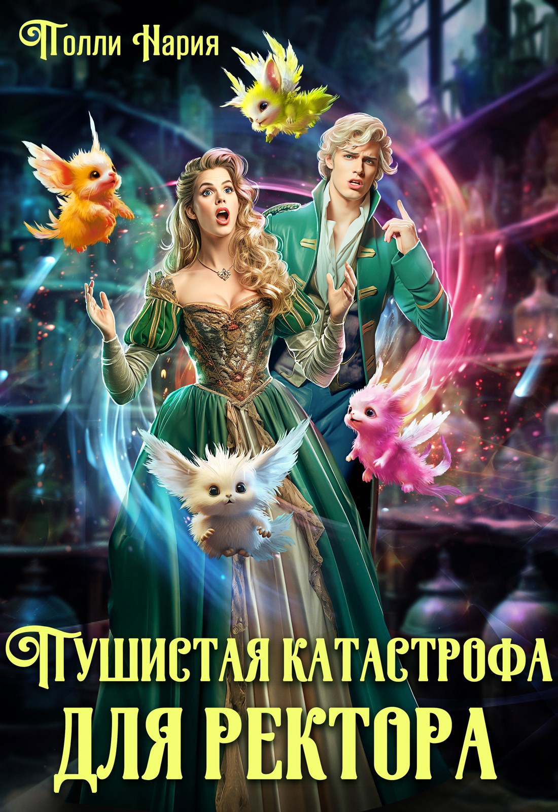 Обложка книги Пушистая катастрофа для ректора