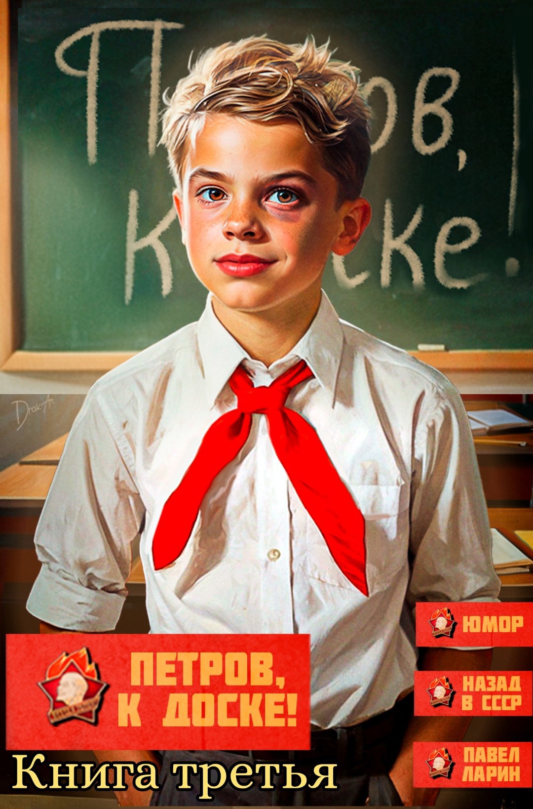 Обложка книги Петров, к доске! Книга третья.