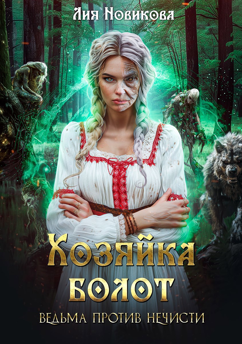 Обложка книги Хозяйка болот. Ведьма против нечисти.