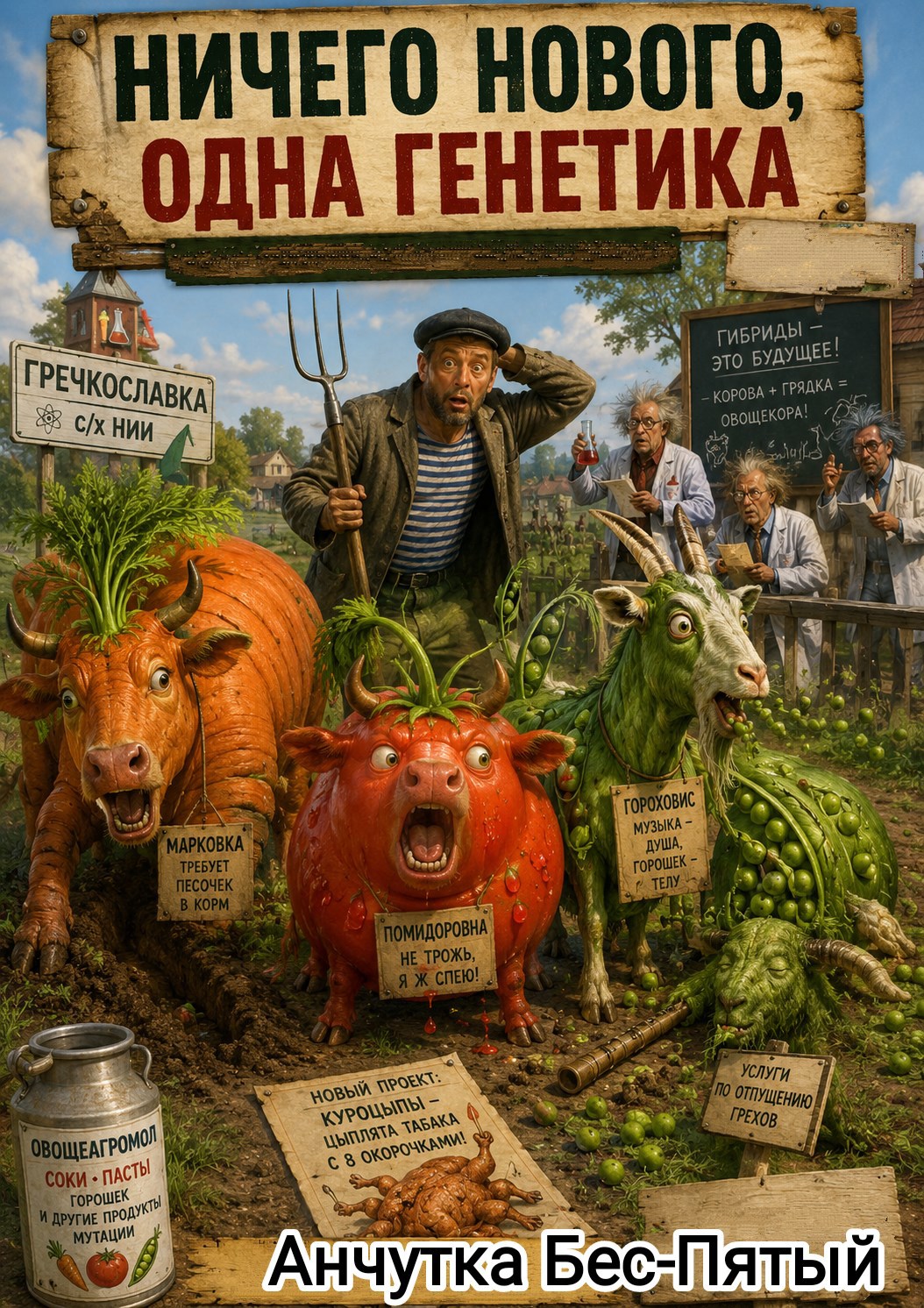 Обложка книги Ничего нового, одна генетика