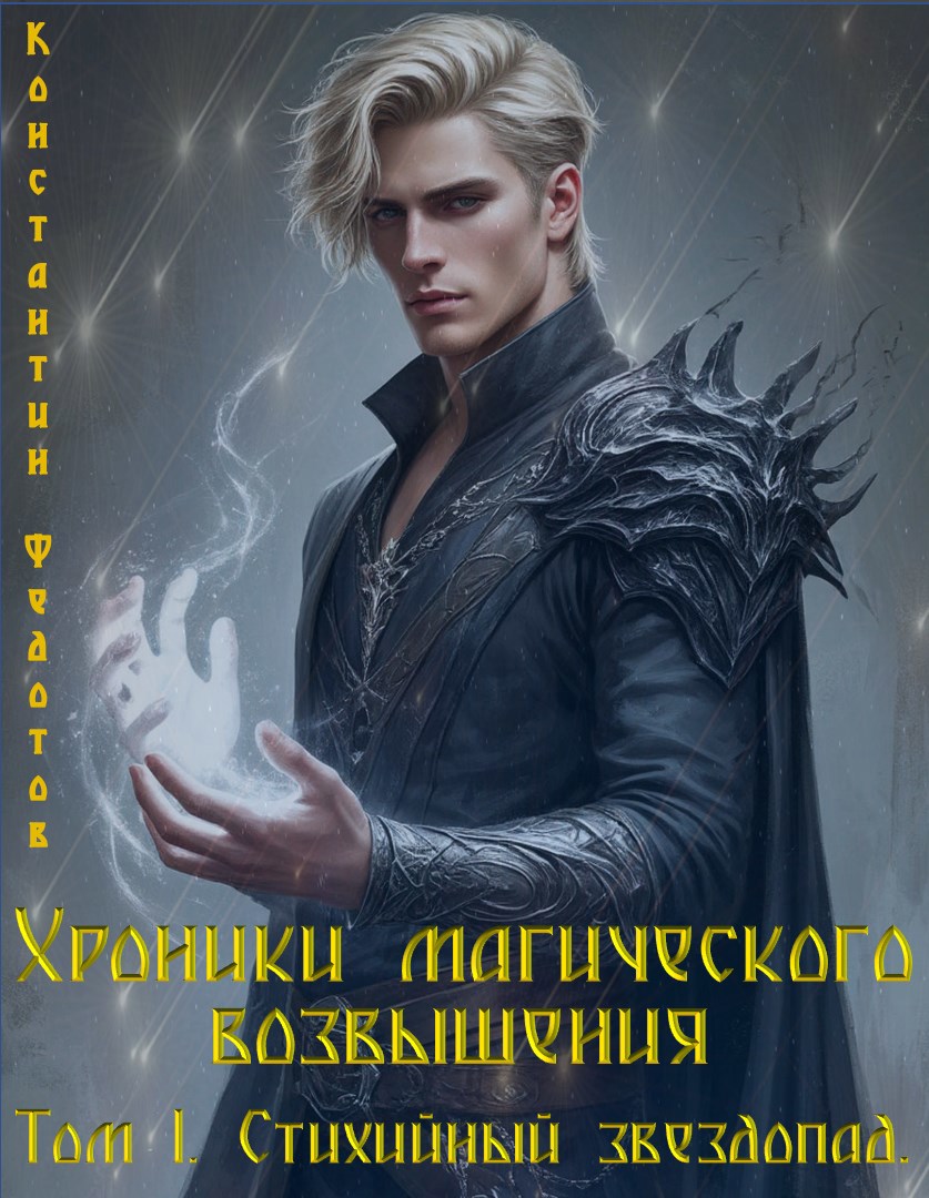 Обложка книги Хроники магического возвышения. Том 1. Стихийный звездопад.