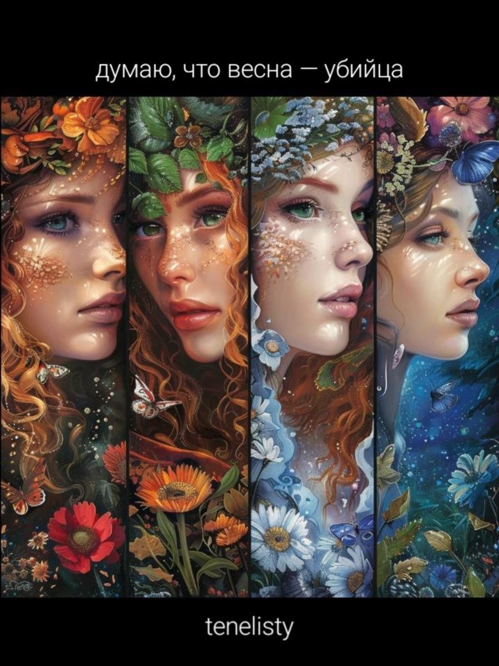 Обложка книги Думаю, что весна — убийца