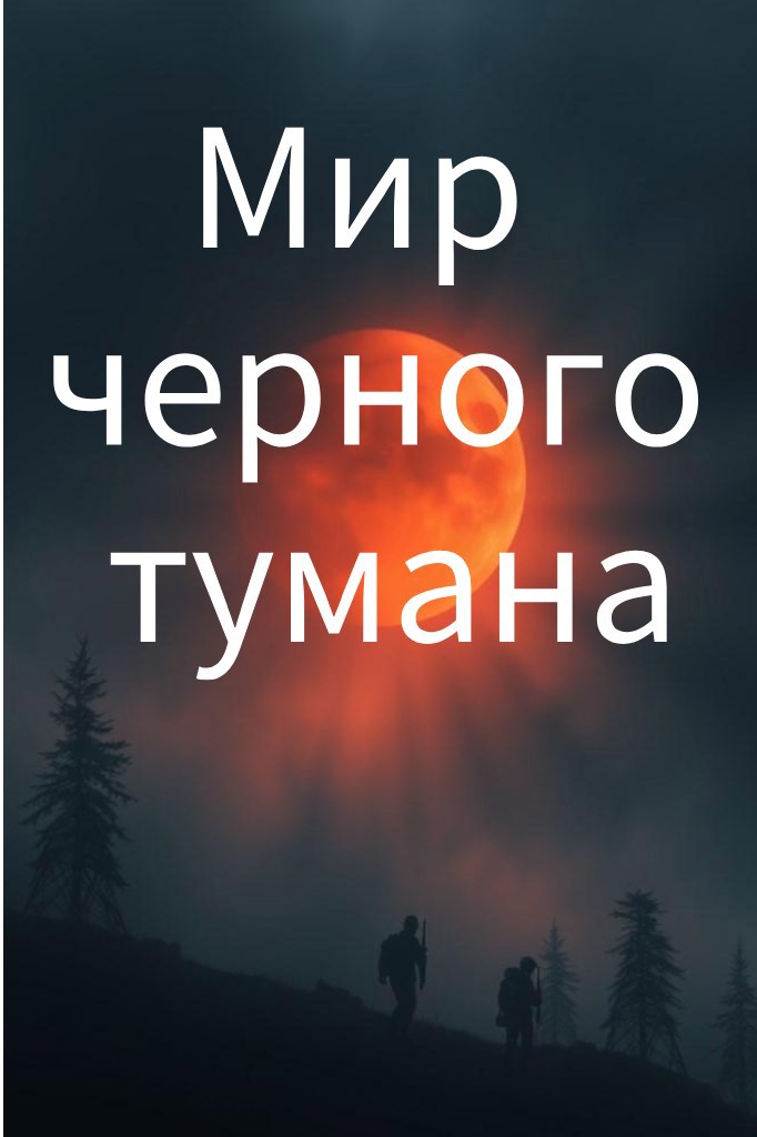 Обложка книги Чёрный туман выживает Мне посчастливилось взорваться