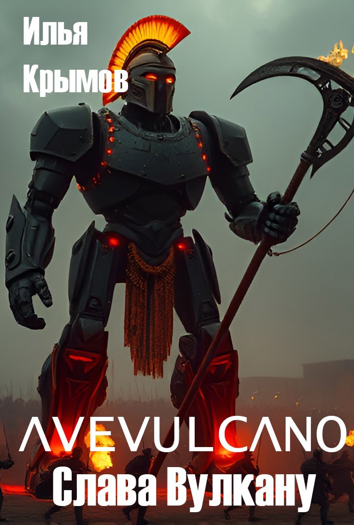 Обложка книги ΛVEVVLCΛNO (Слава Вулкану)