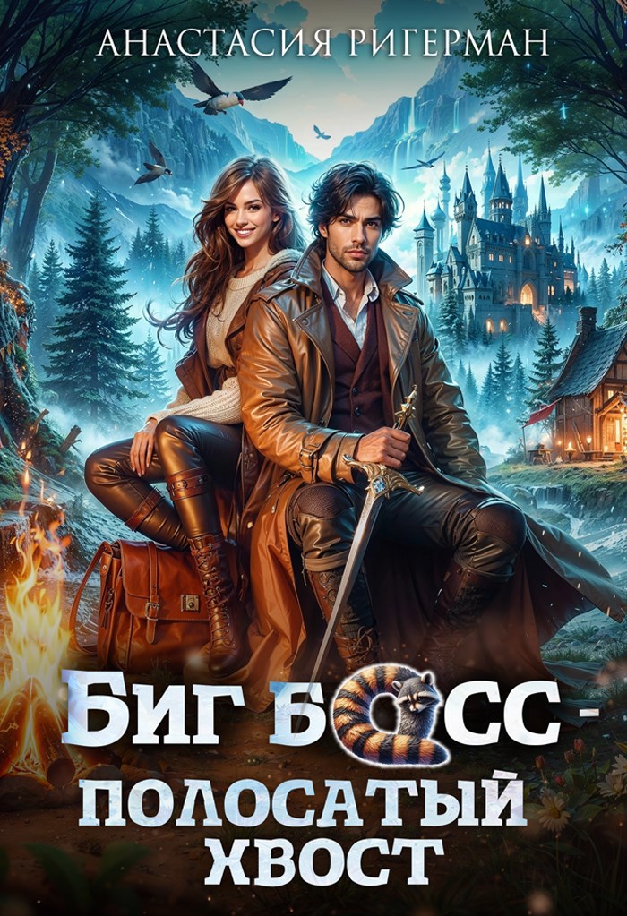 Обложка книги Биг босс — полосатый хвост