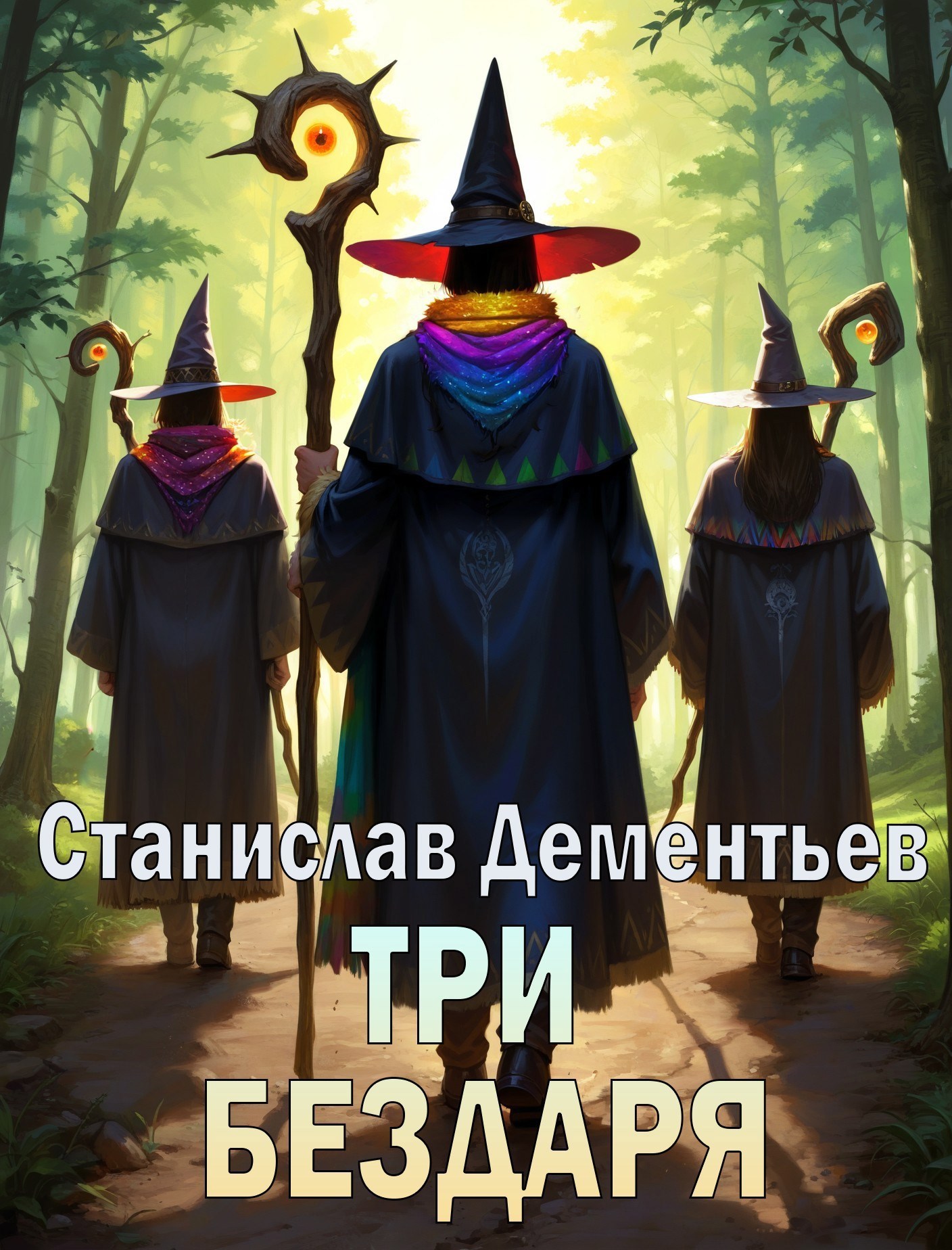 Обложка книги Три бездаря