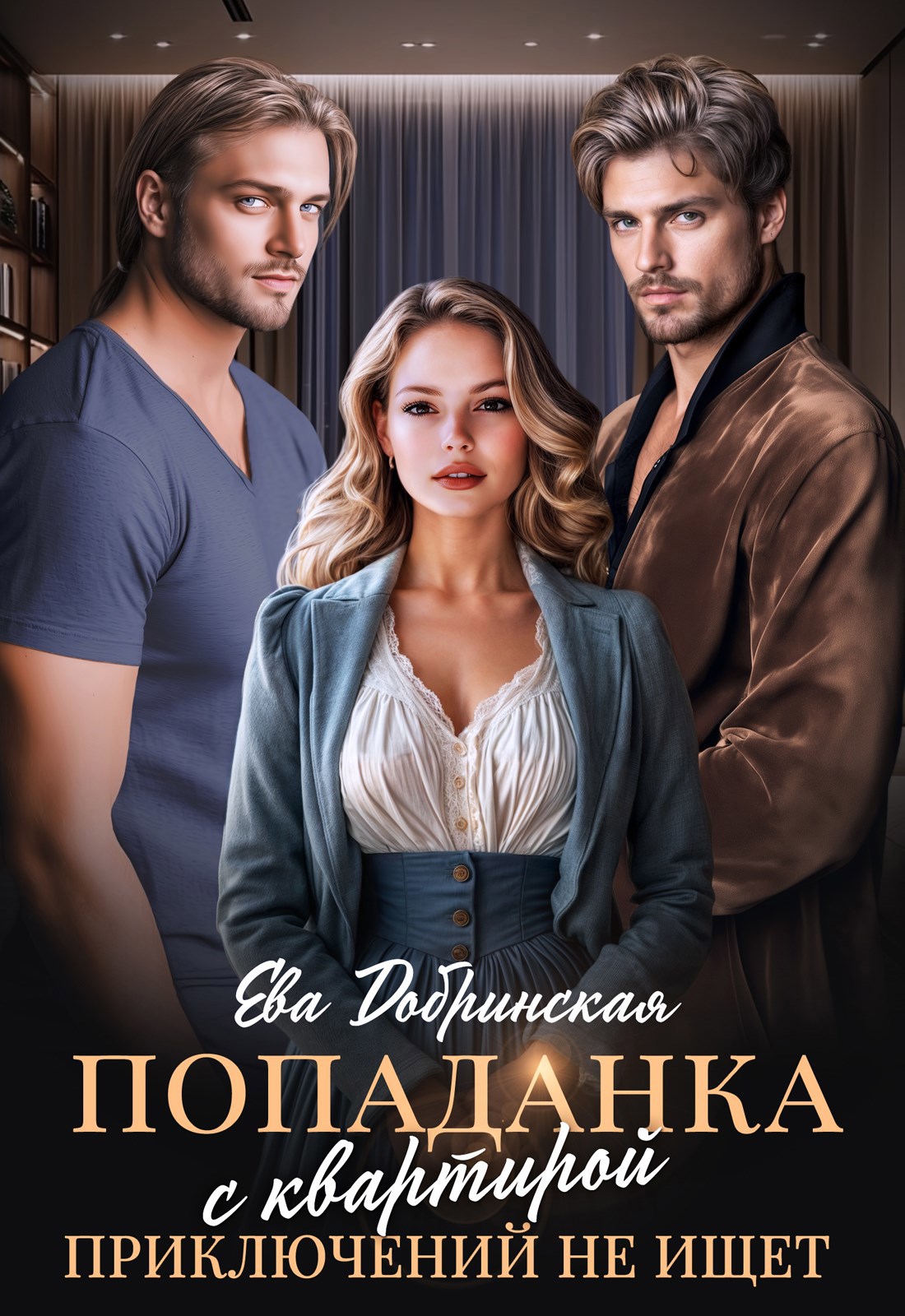 Обложка книги Попаданка с квартирой приключений не ищет