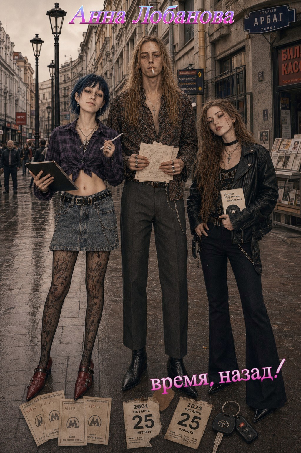 Обложка книги Время, назад!