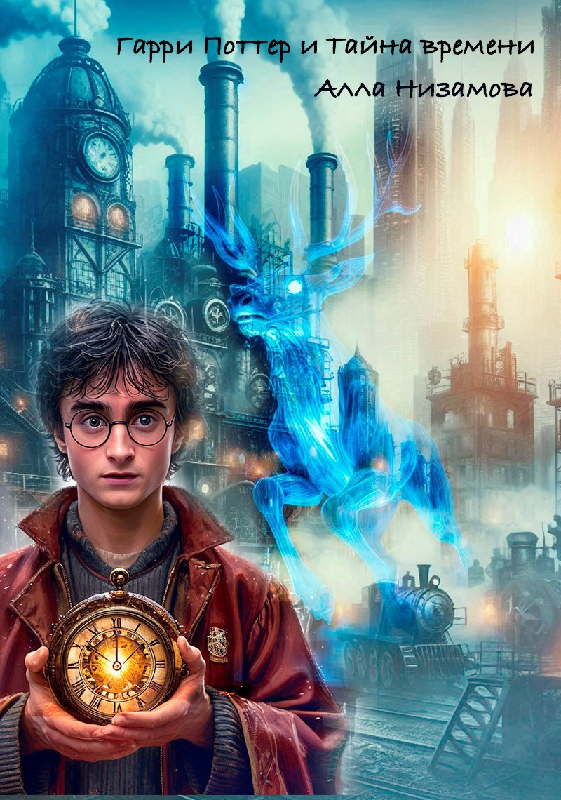 Обложка книги Гарри Поттер и тайна времени
