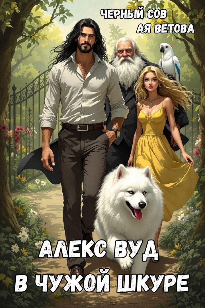 Обложка книги Алекс Вуд в чужой шкуре