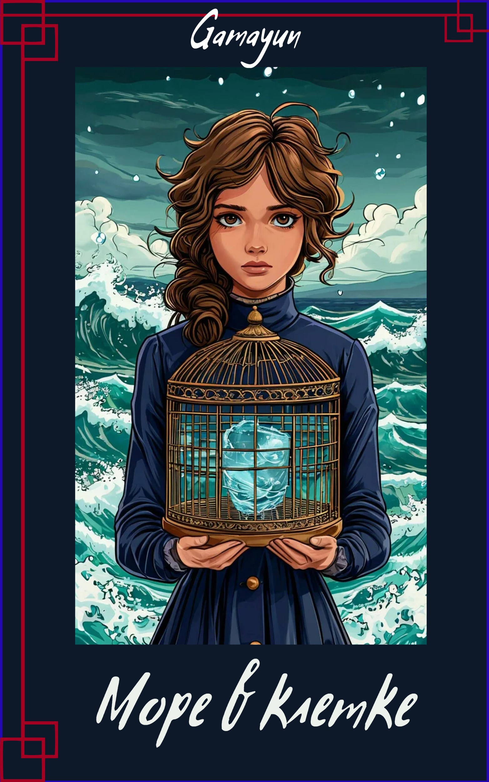 Обложка книги Море в клетке