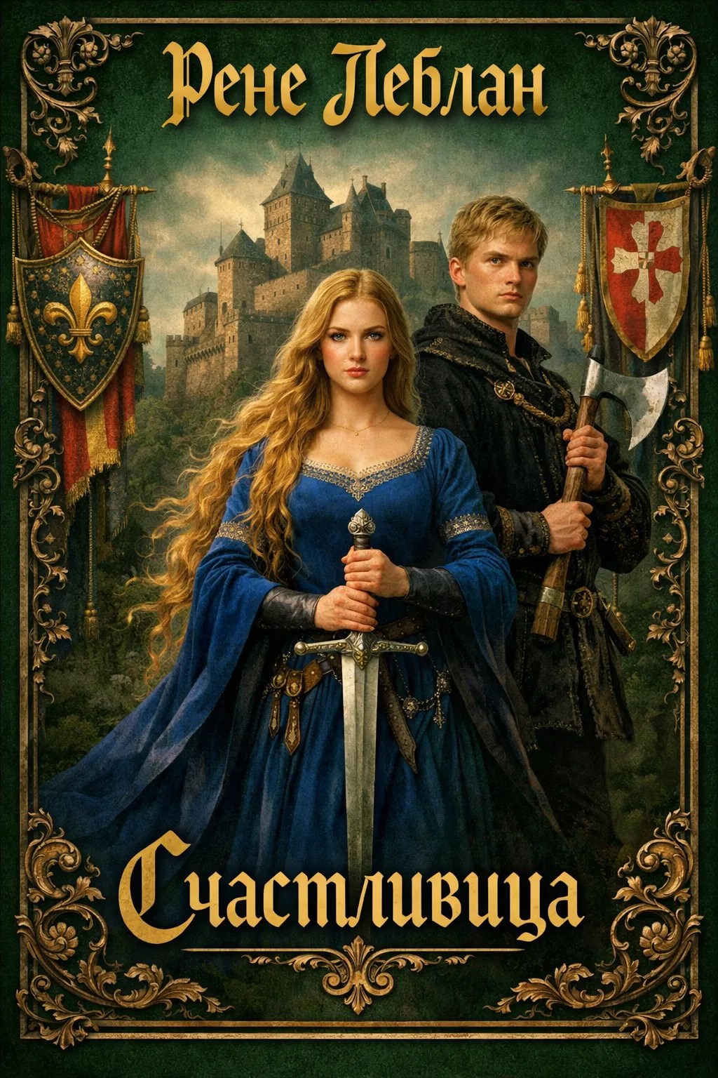 Обложка книги Счастливица