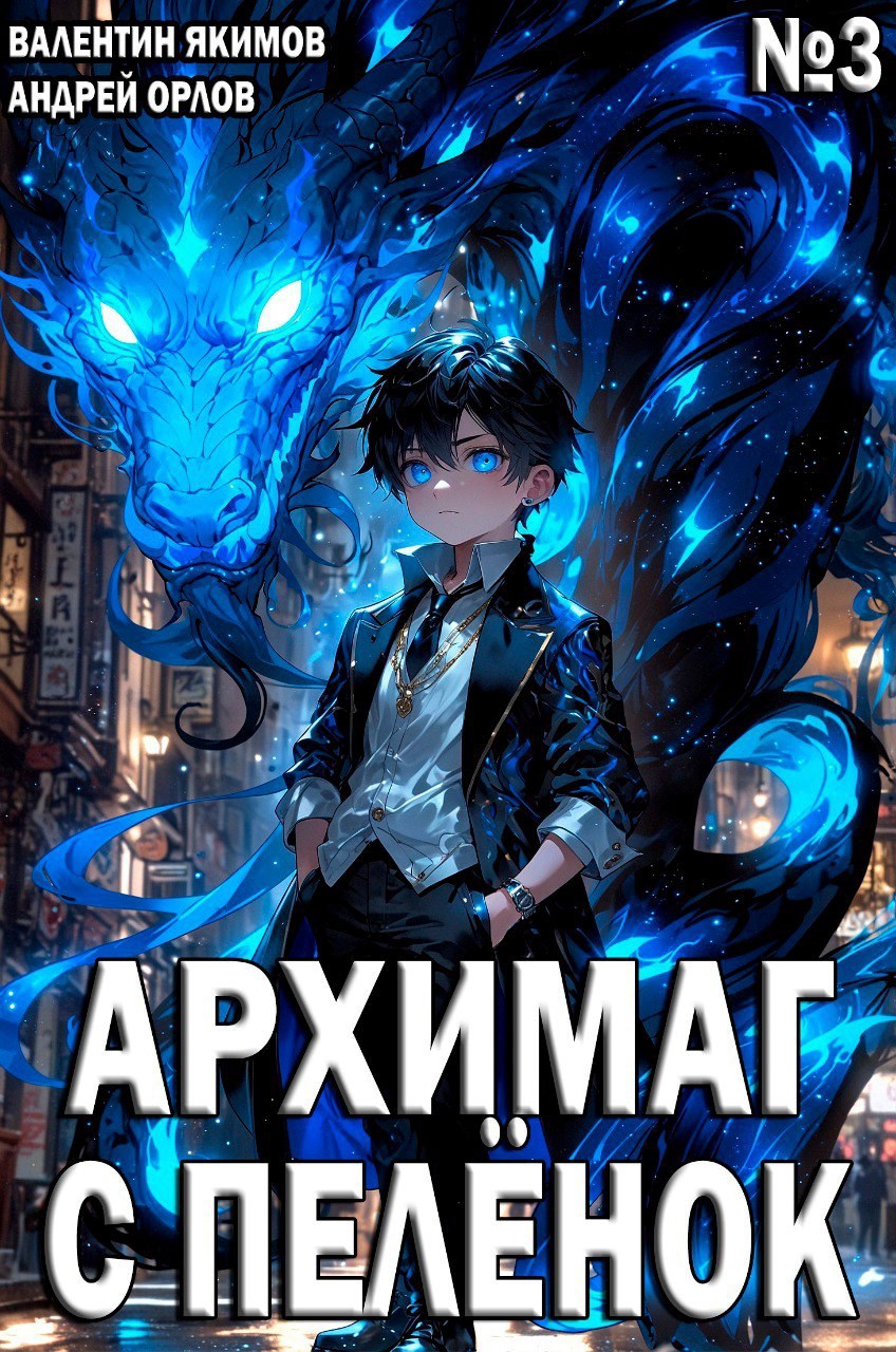 Обложка книги Архимаг с пелёнок. Том 3.