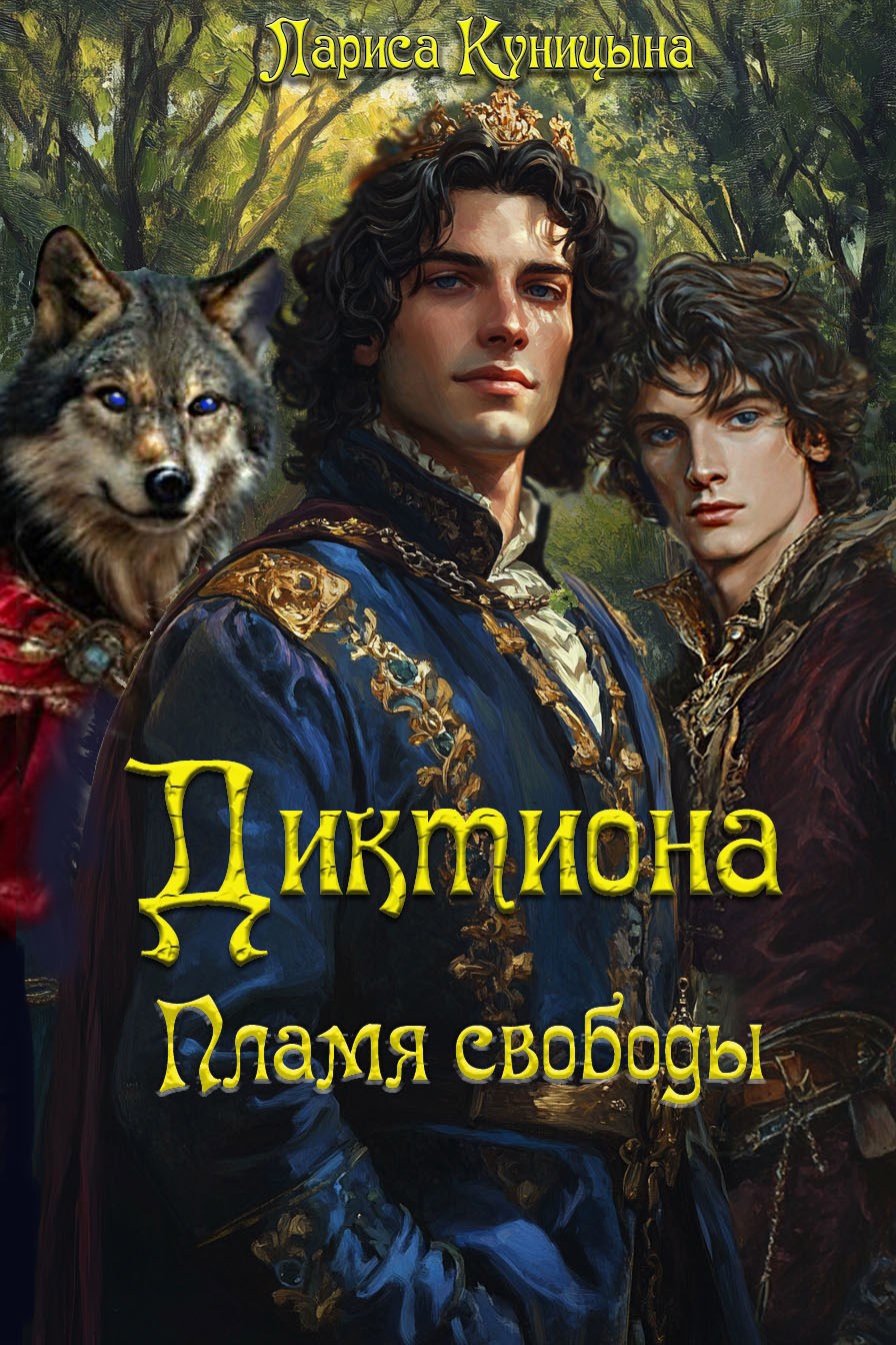 Обложка книги Диктиона. Пламя свободы