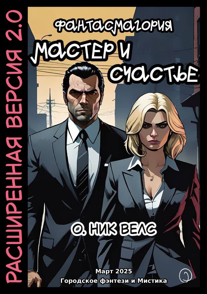 Обложка книги Фантасмагория: Мастер и Счастье
