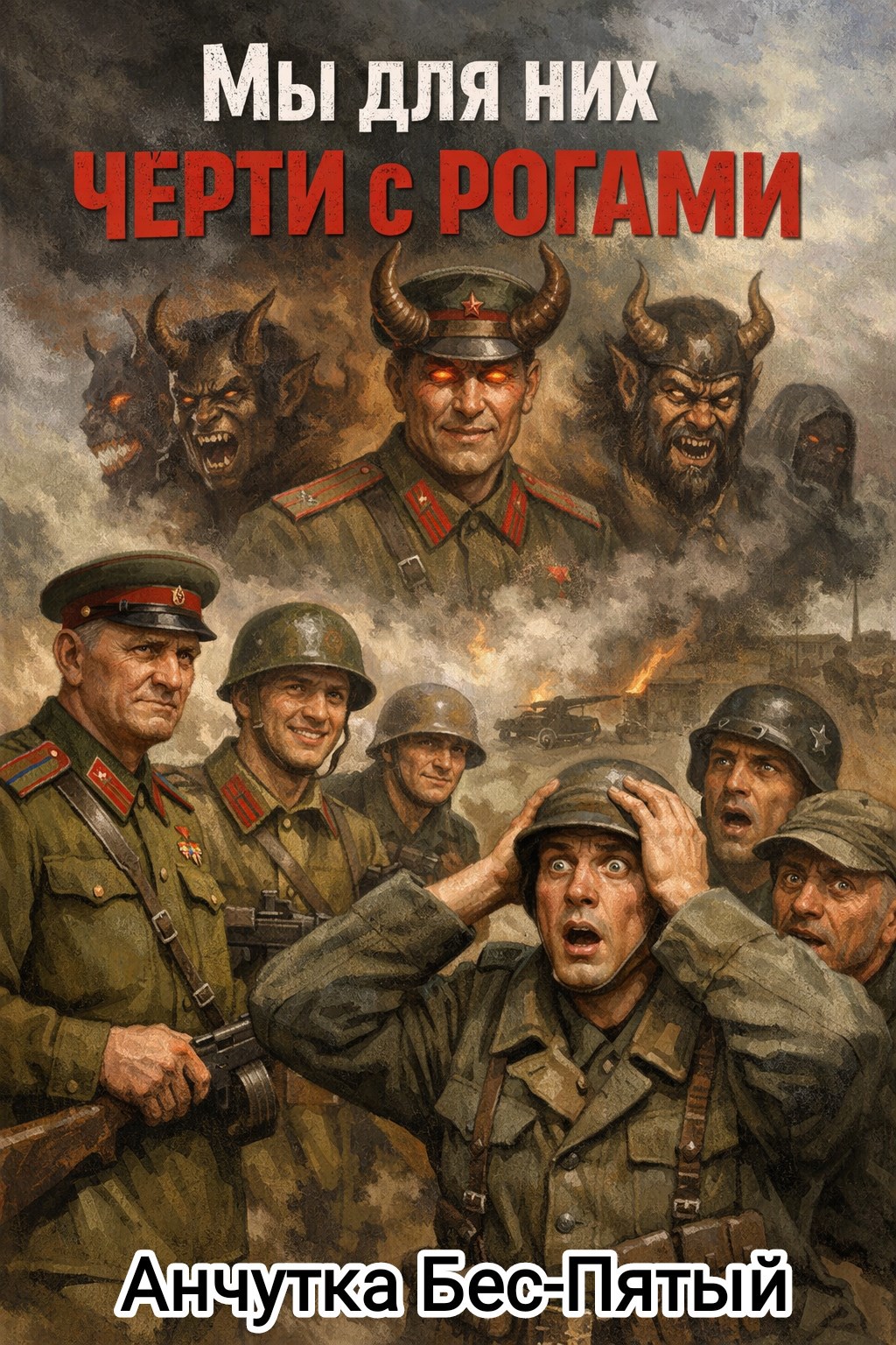 Обложка книги Мы для них черти с рогами