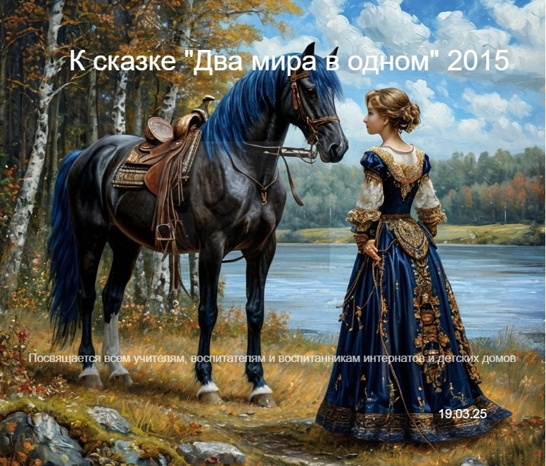 Обложка книги Два мира в одном. 16+