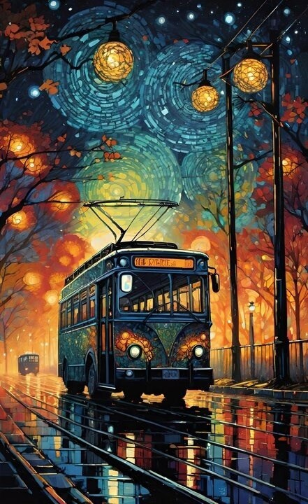 Обложка книги Пьяный троллейбус