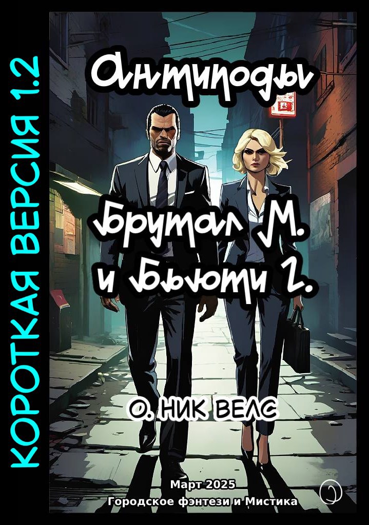 Обложка книги Антиподы: Брутал М. и Бьюти Г.
