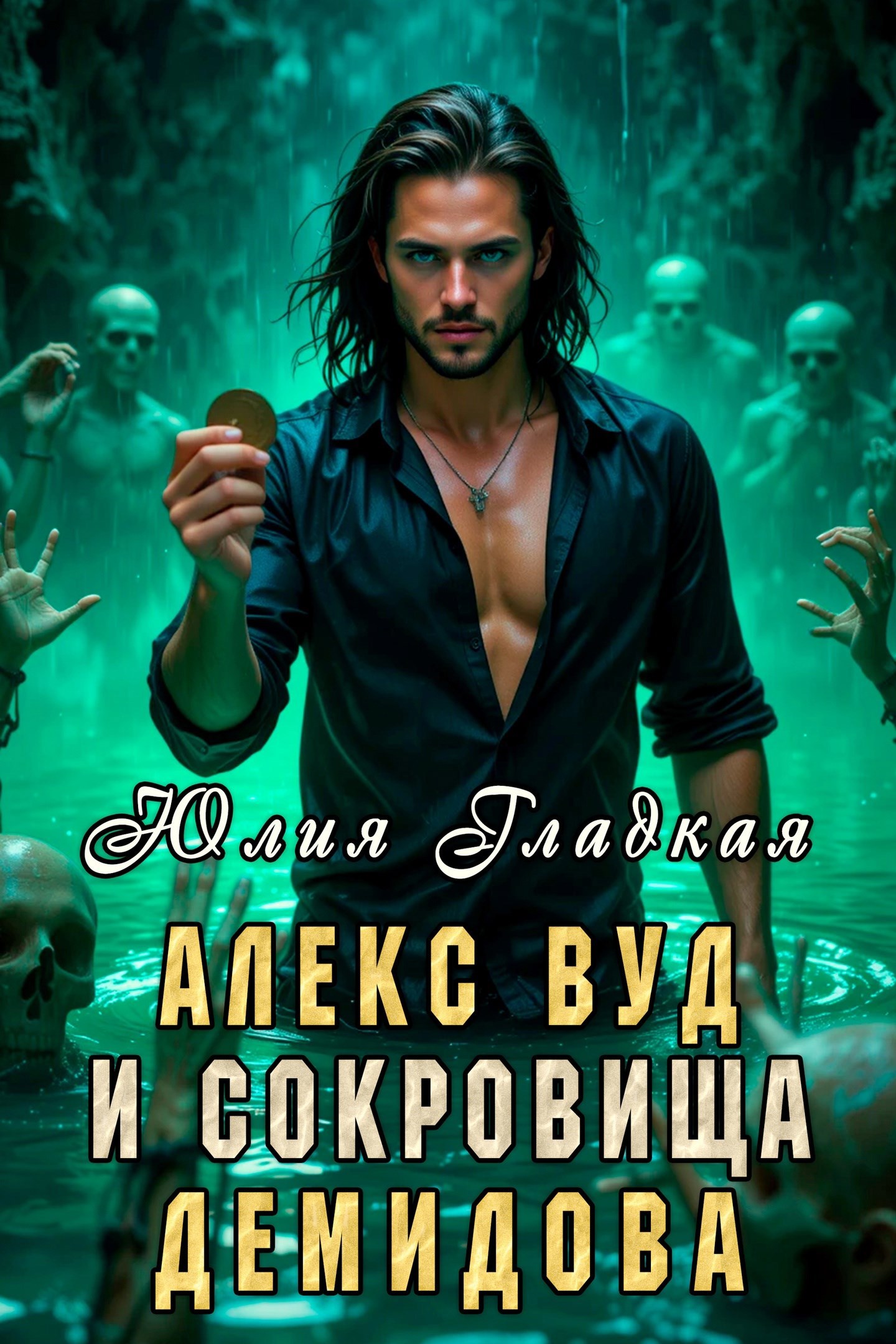 Обложка книги Алекс Вуд и сокровища Демидова