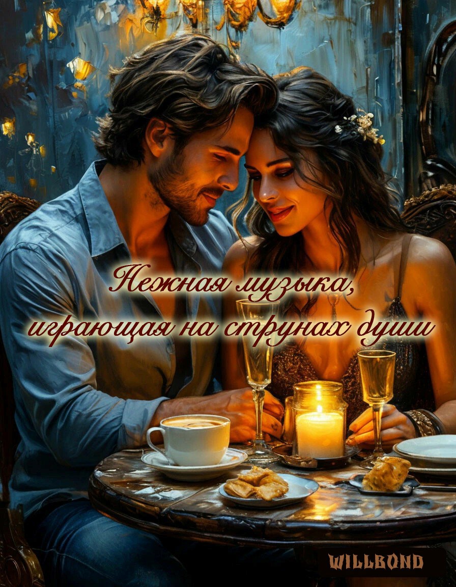 Обложка книги Нежная музыка, играющая на струнах души