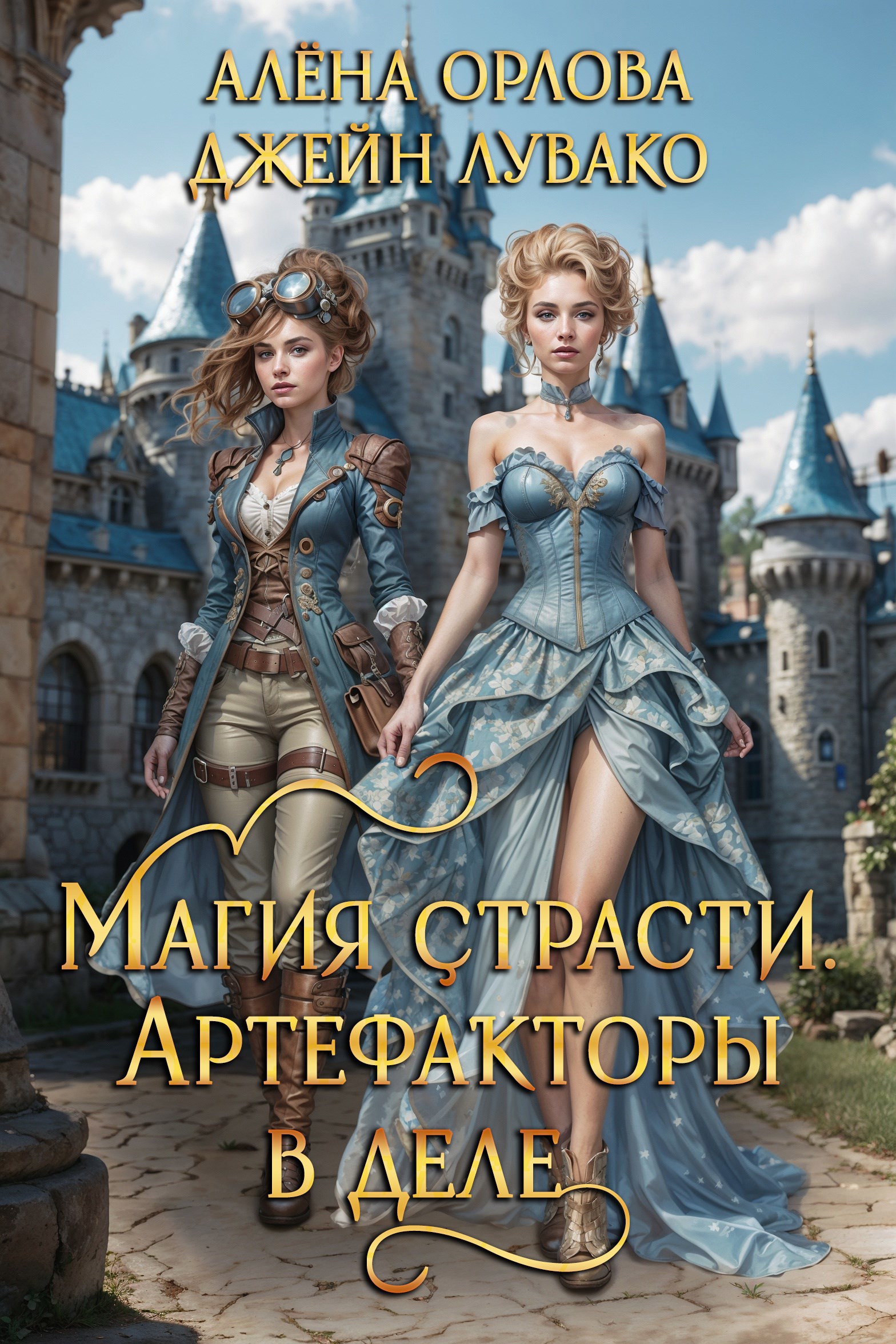 Обложка книги Магия страсти. Артефакторы в деле