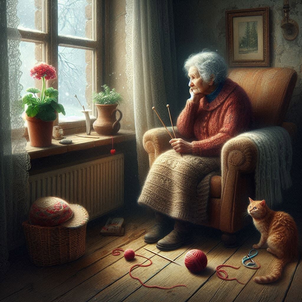 Обложка книги Старушка и Кот