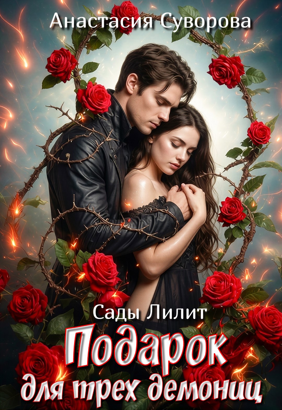 Обложка книги Подарок для трёх демониц.