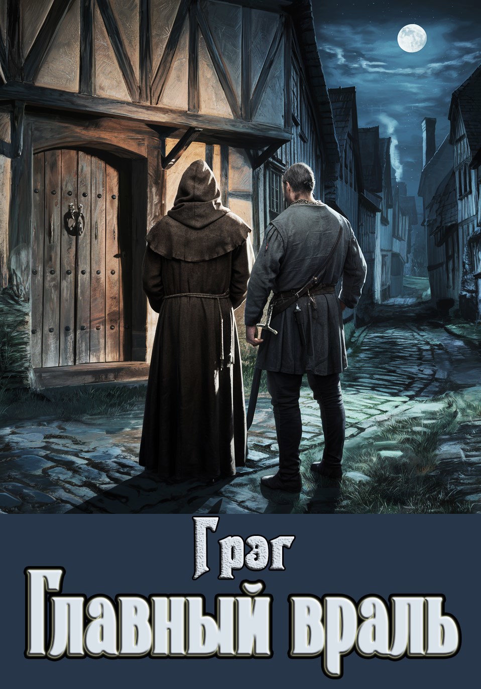 Обложка книги Главный враль