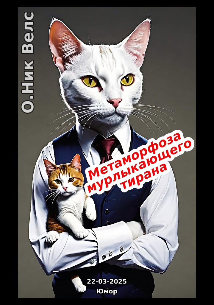 Обложка книги Метаморфоза мурлыкающего тирана
