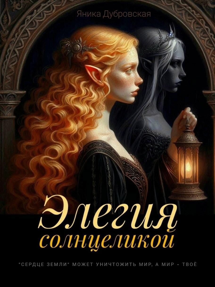 Обложка книги Элегия солнцеликой