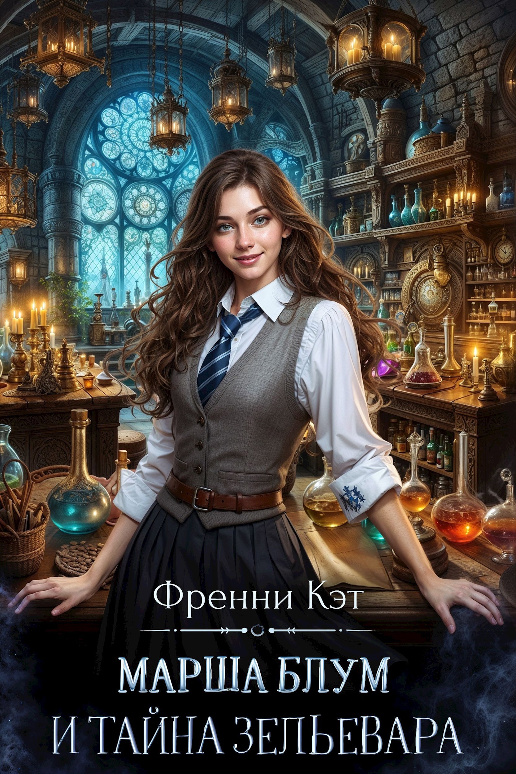 Обложка книги Марша Блум и тайна зельевара