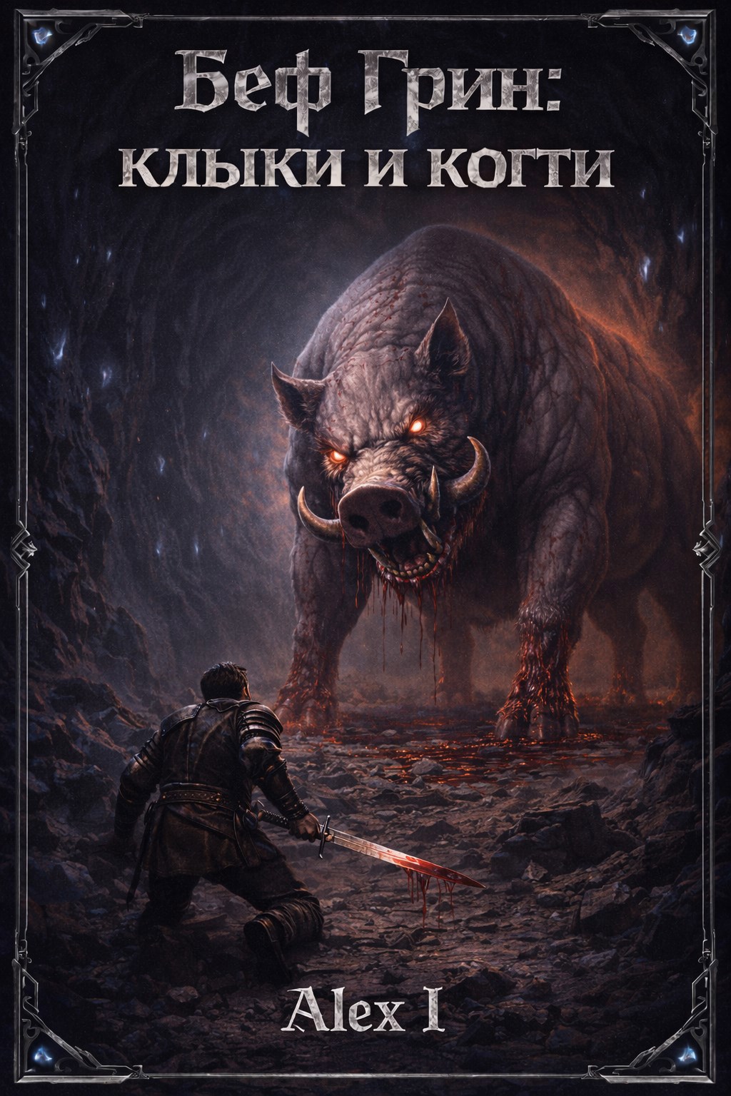 Обложка книги Беф Грин: клыки и когти