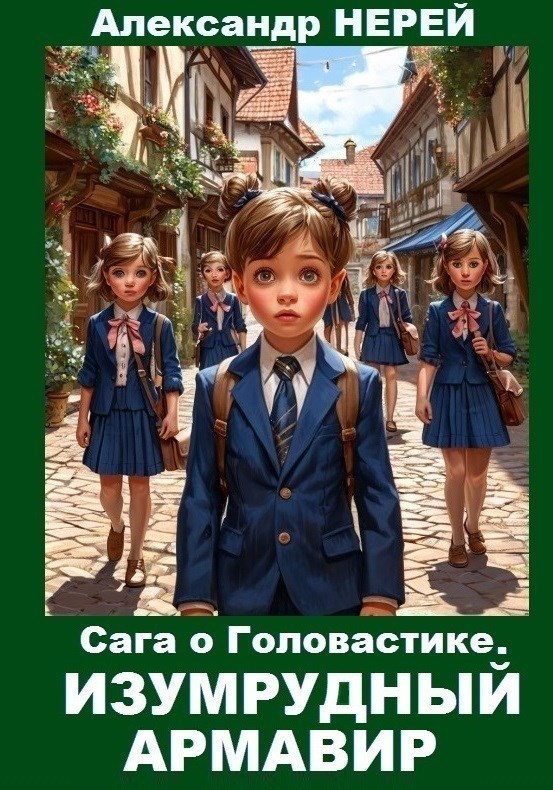 Обложка книги Сага о Головастике. Изумрудный Армавир