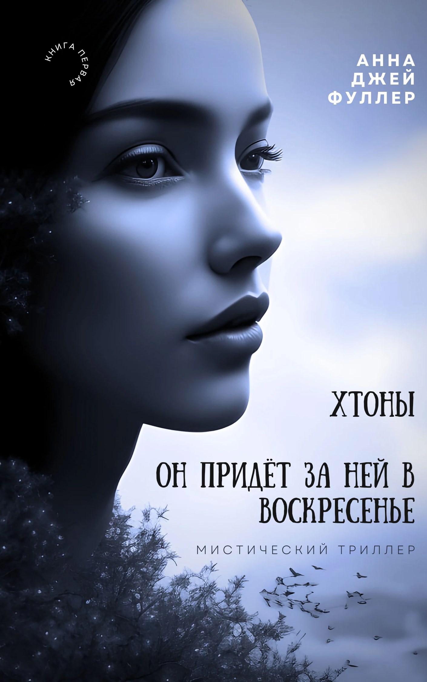 Обложка книги Хтоны. Он придет за ней в воскресенье. Книга Первая