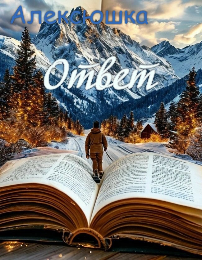 Обложка книги Ответ (стихотворение)