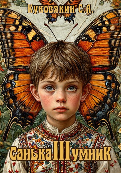 Обложка книги Санька-умник 3