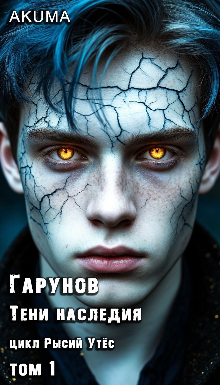 Обложка книги "Гарунов- Тени наследия" цикл "Рысий Утёс" том 1