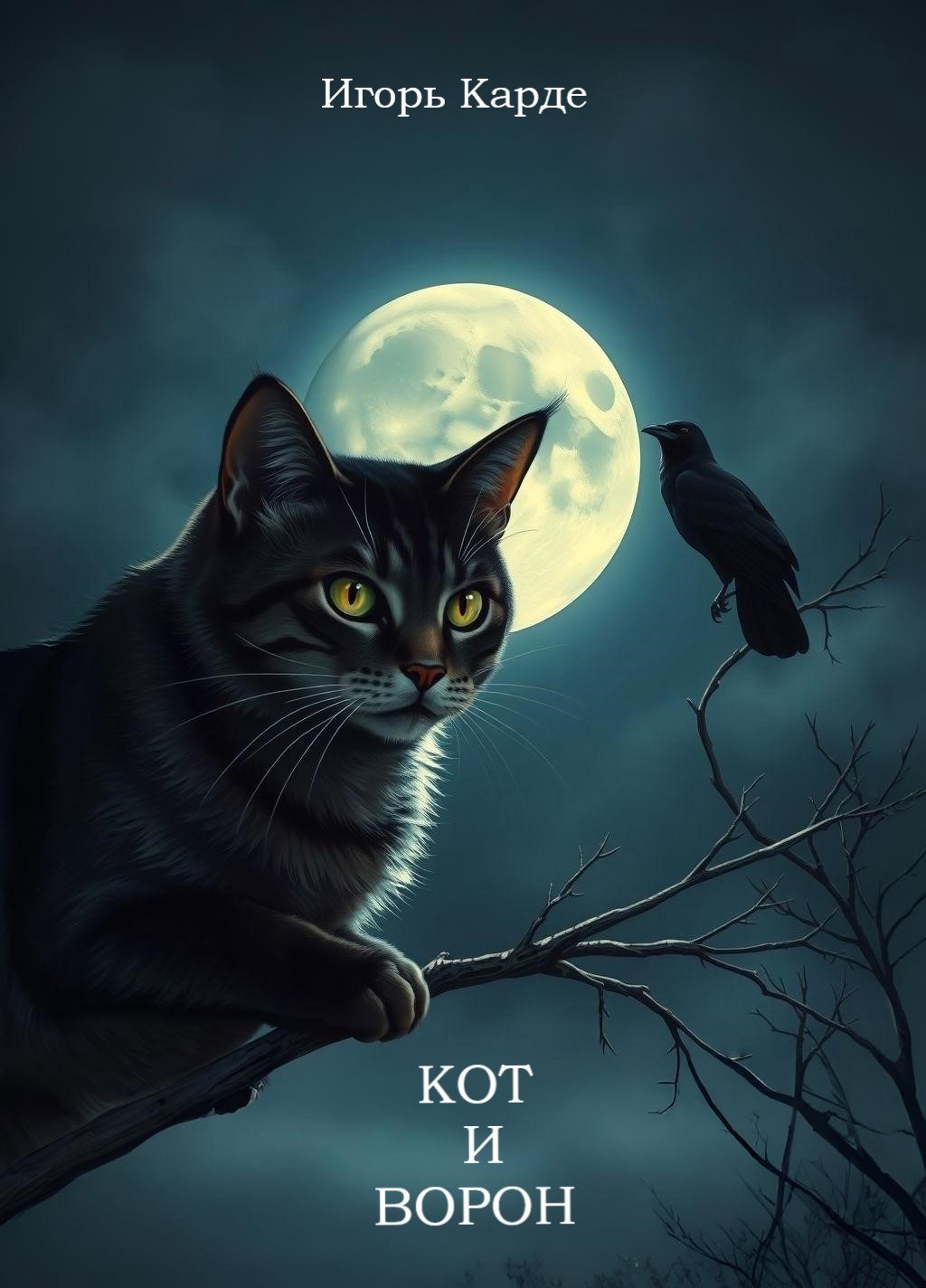 Обложка книги Кот и ворон