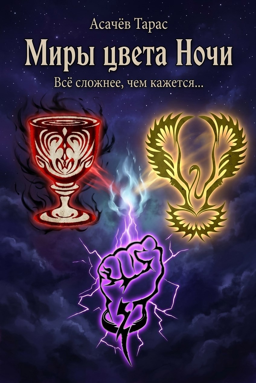 Обложка книги Миры цвета Ночи