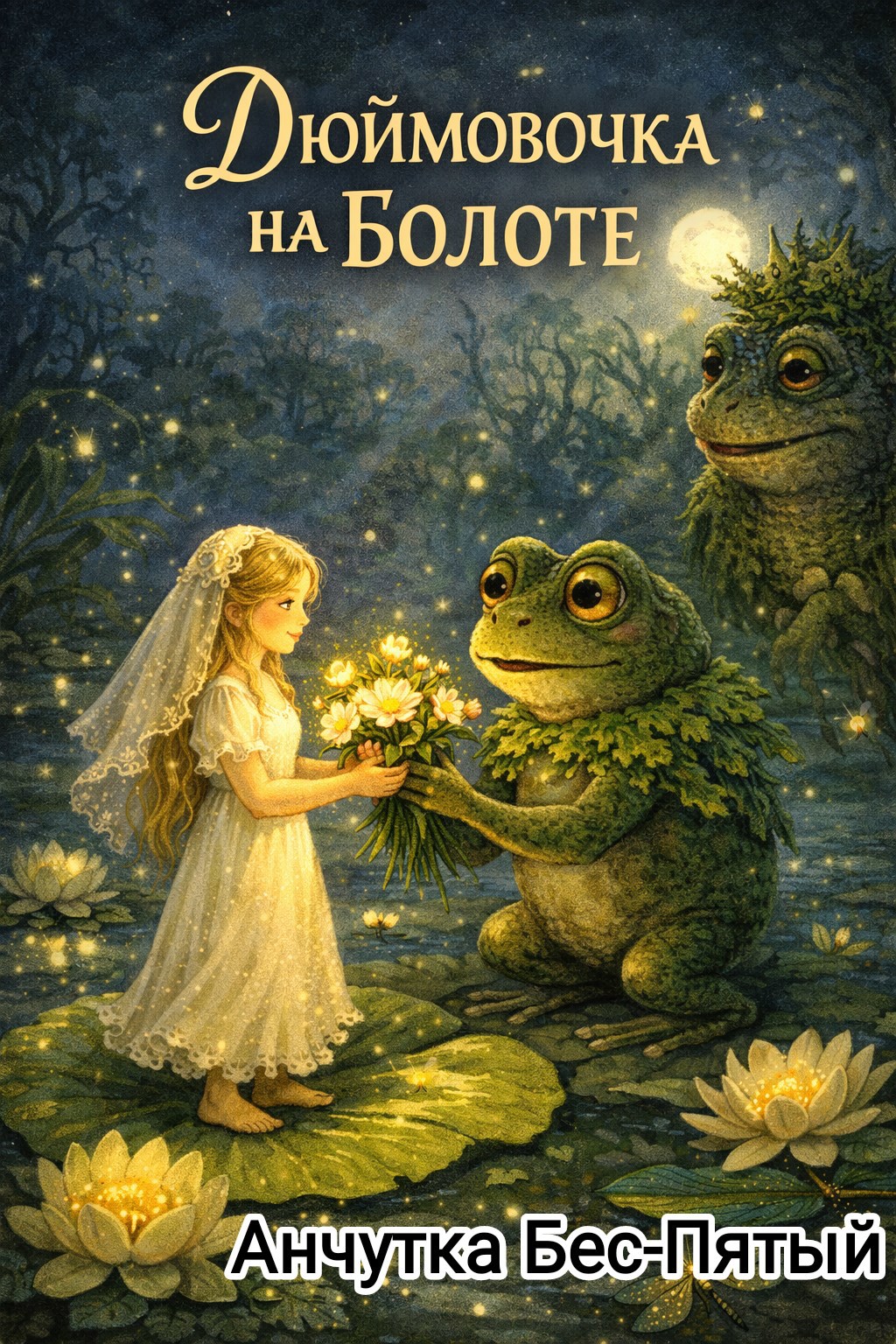 Обложка книги Дюймовочка на болоте