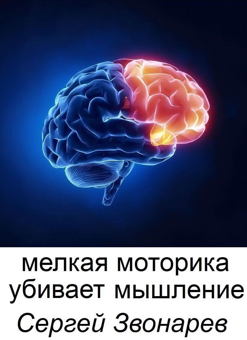Обложка книги Мелкая моторика убивает мышление