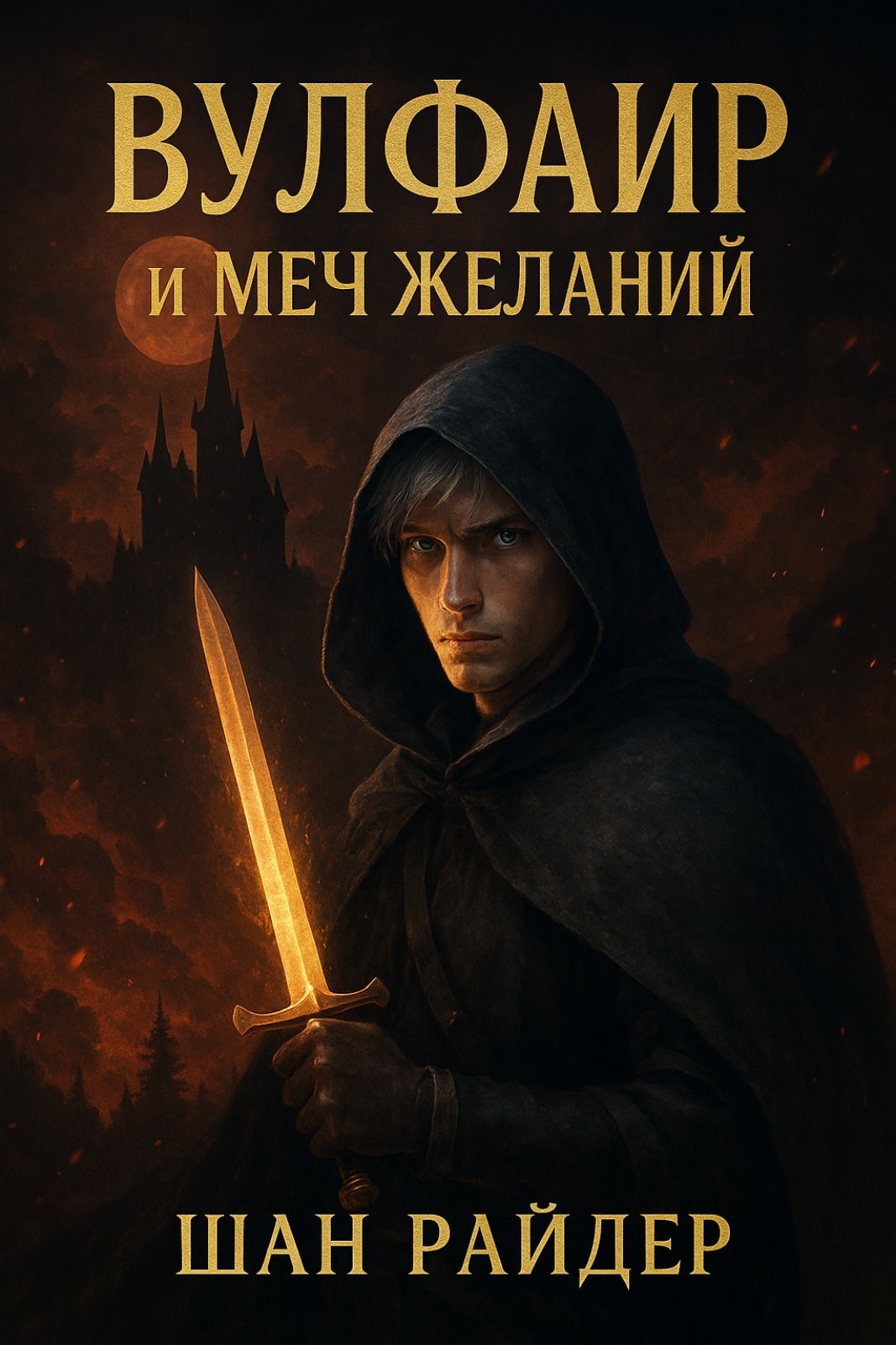 Обложка книги Вулфаир и Меч желаний