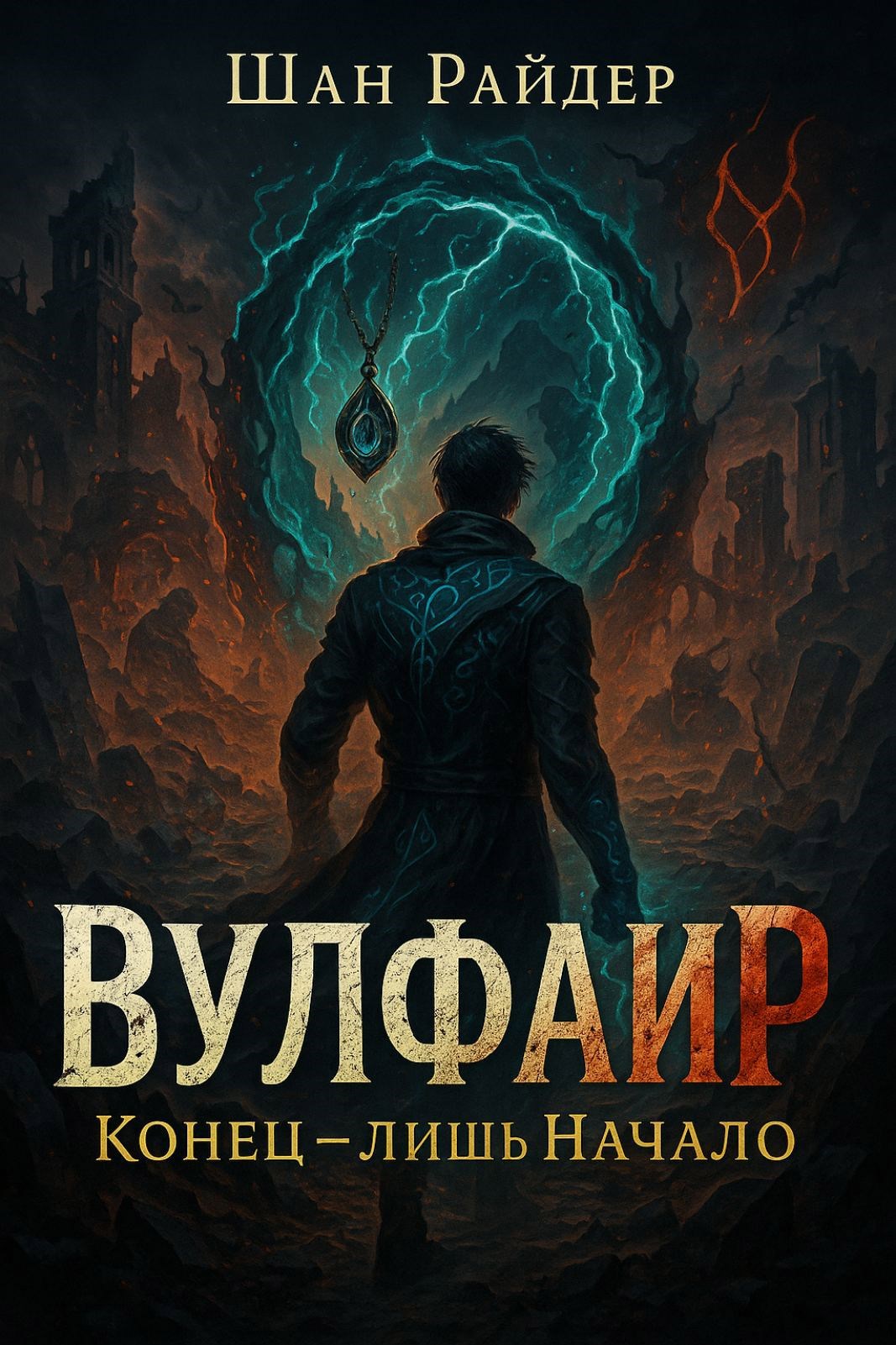 Обложка книги Вулфаир: Конец – лишь Начало