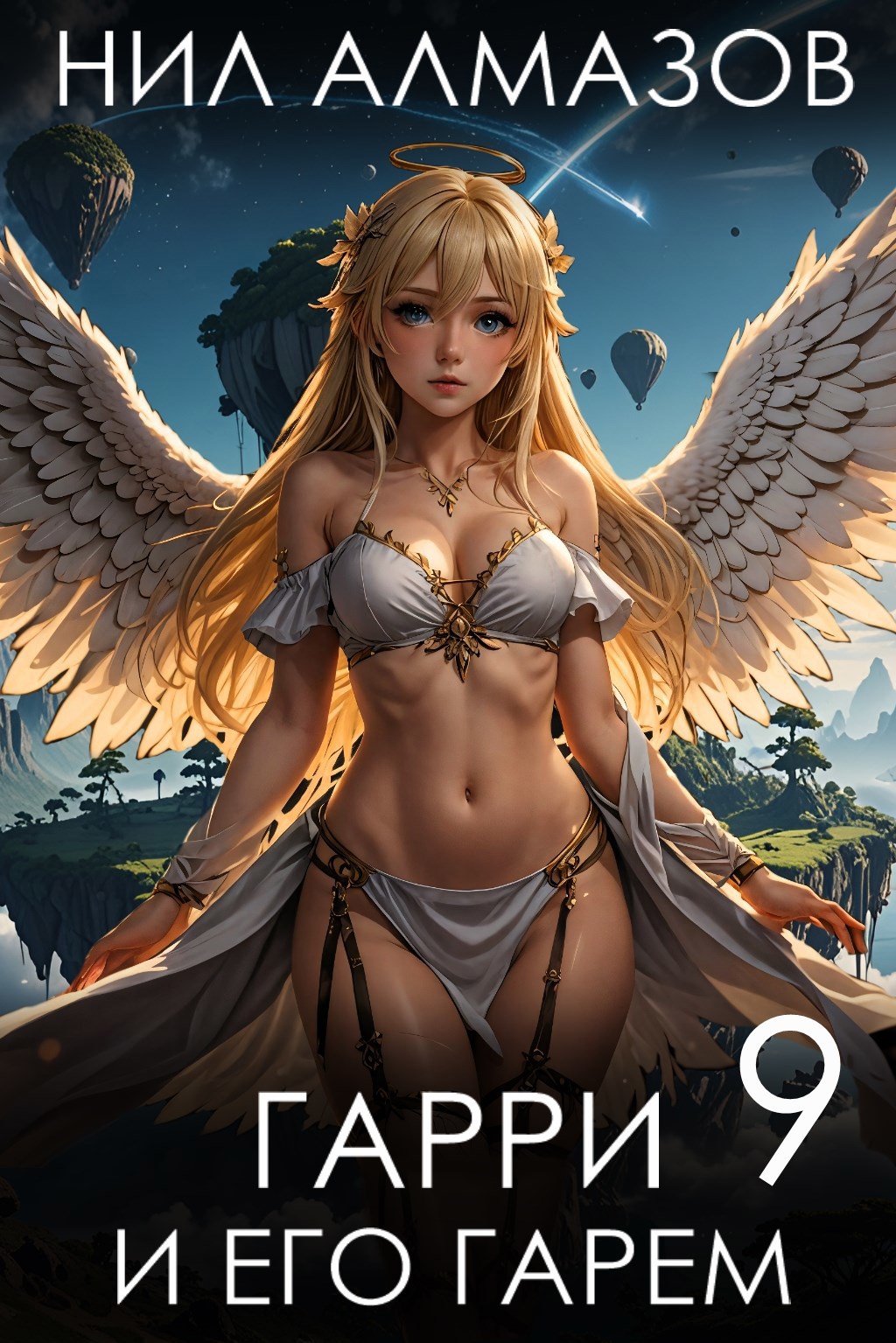 Обложка книги Гарри и его гарем — 9