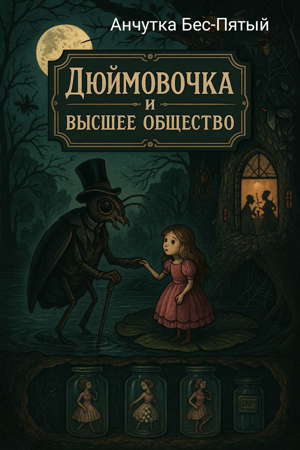 Обложка книги Дюймовочка и высшее общество