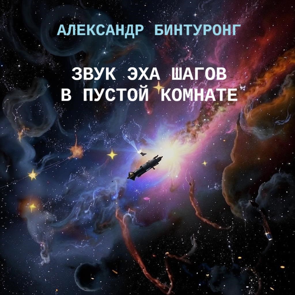 Обложка книги Звук эха шагов в пустой комнате