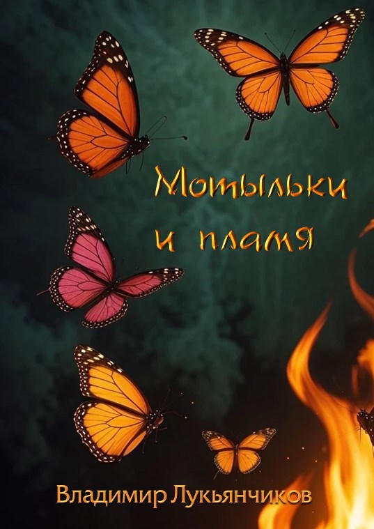 Обложка книги Мотыльки и пламя